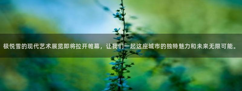 华信娱乐体育凯捷登陆：极悦雪的现代艺术展览即将拉开帷幕，让我们一起这座城市的独特