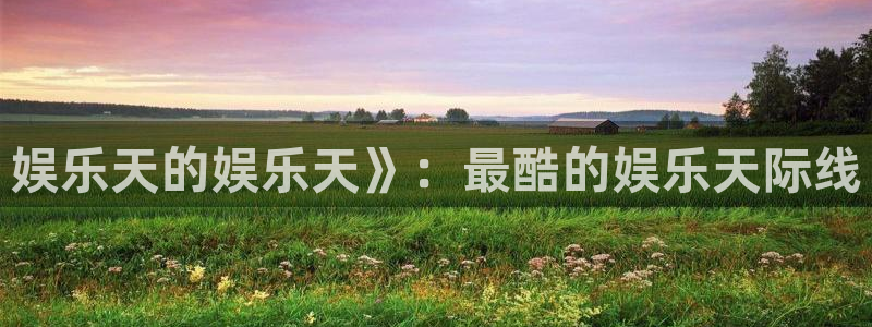 华信娱乐体育老板是谁：娱乐天的娱乐天》：最酷的娱乐天际线