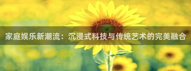 华信娱乐平台最新版本下载：家庭娱乐新潮流：沉浸式科技与传统艺术的完美融合